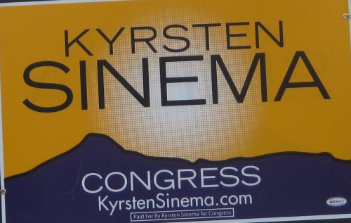 Kyrsten Sinema for Congress - Want more taxes? Want more cops? Want more government? Want a bigger police state? Vote for Kyrsten Sinema! She is the one who can make government your full time master!!!!!