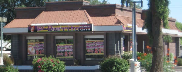 Mr Burrito's Mexican Grill, Broadway & Beck in Tempe, Arizona