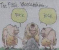 How do you say politics in neanderthal? - Oh sh*t!!!! - The first wordsmiths - rock rock