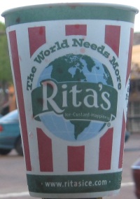 Rita's Italian Ice - ice cream and snow cones on Mill Avenue in Tempe